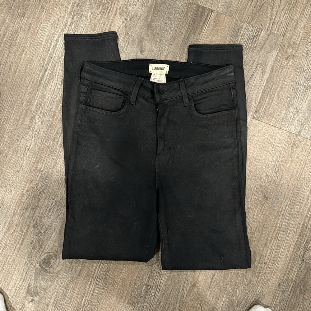 L’agence black skinny jeans